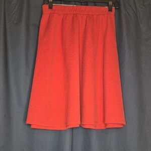 Torrid Vibrant Pink Skater Skirt